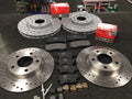 FOR CORSA VXR NURBURGRING EDITION CROSS DRILLED BRAKE DISC FRONT REAR BRAKE PADS