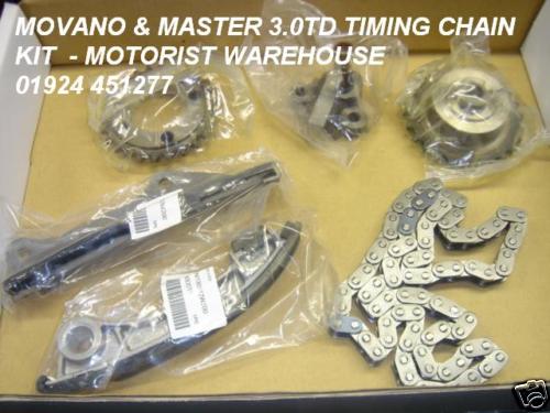 MOVANO MASTER 3.0CDTI  DCI TIMING CHAIN KIT NEW