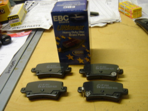 FOR HONDA CIVIC TYPE R S 06-ON EBC ULTIMAX REAR BRAKE PADS