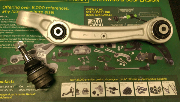 AUDI A8 D4 2.0 3.0 4.0 2012 ON DRIVER SIDE FRONT LOWER CONTROL ARM + BALL JOINT