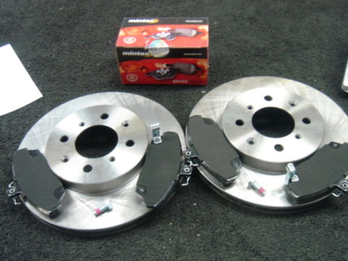 FOR HONDA CIVIC 1.6 1.7CDTI 2002-2006 BRAKE DISC FRONT BRAKE DISCS & MINTEX PADS
