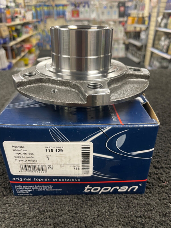 BRAND NEW WHEEL HUB FOR AUDI ORIGNAL TOPRAN GERMANY 8K0407613B