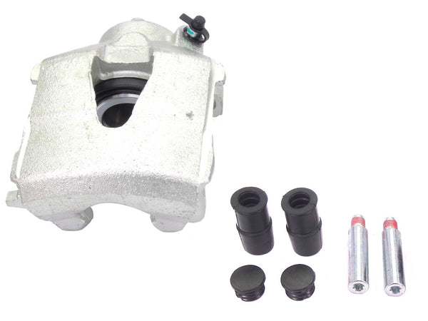 NS LH SIDE FRONT BRAKE CALIPER + SLIDER PINS AUDI A3 VW GOLF POLO PASSAT BORA UP