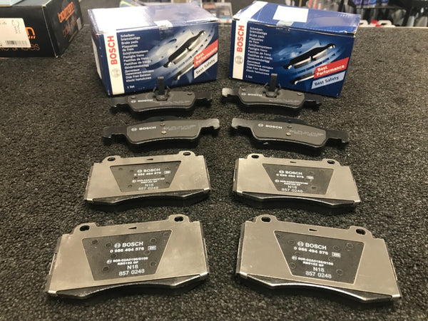 FOR MERCEDES CLS CLS320CDi C219 BRAKE DISC PADS FRONT REAR BRAKE PADS BOSCH