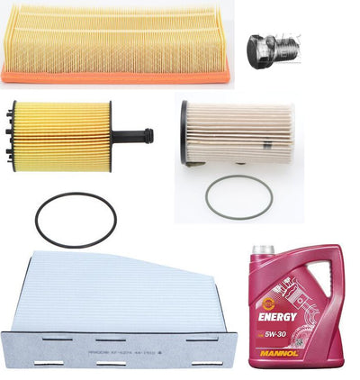 OE OAM QUALITY SERVICE KIT FOR VW TIGUAN 2.0 TDI 5N 2007-2018 FULL SERVICE PACK