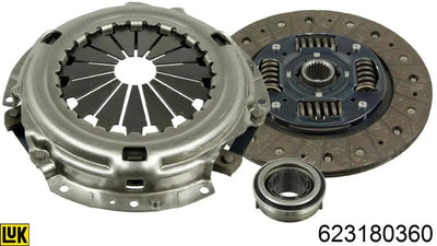 CLUTCH KIT 3PCE FOR MITSUBISHI CHALLENGER SHOGUN SPORT L200 DELICA 2.5TD 4D56