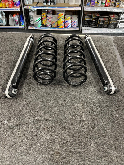 2 REAR SHOCK ABSORBER+COIL SPRINGS+DUST COVER KIT FOR PEUGEOT 307 308 CITROEN C4