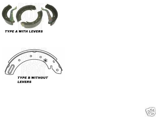 FOR NISSAN VANNETE CARGO IMPORT REAR BRAKE  SHOES DRUM MODELS