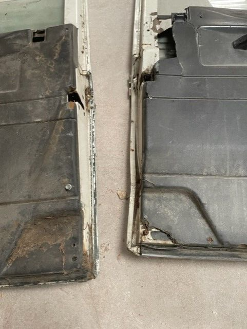 DEFENDER 90 110 130 TD TDi  NS LH FRONT DOOR - COMPLETE ASSMEBLED