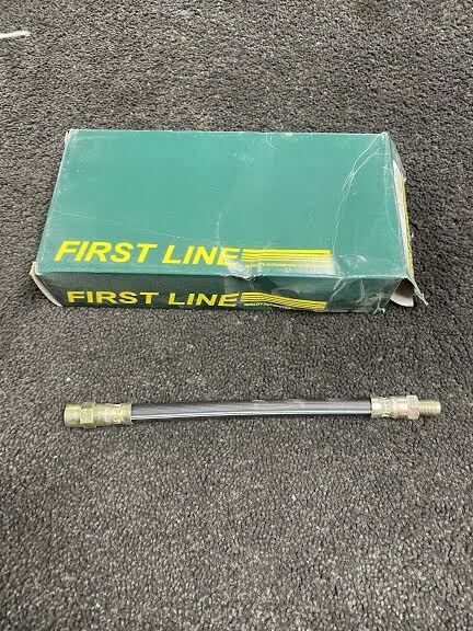 FOR AUDI 100 1.8 AVANT C3 (1983-1991) BMW 316 1.6 E21 FIRSTLINE REAR BRAKE HOSE 