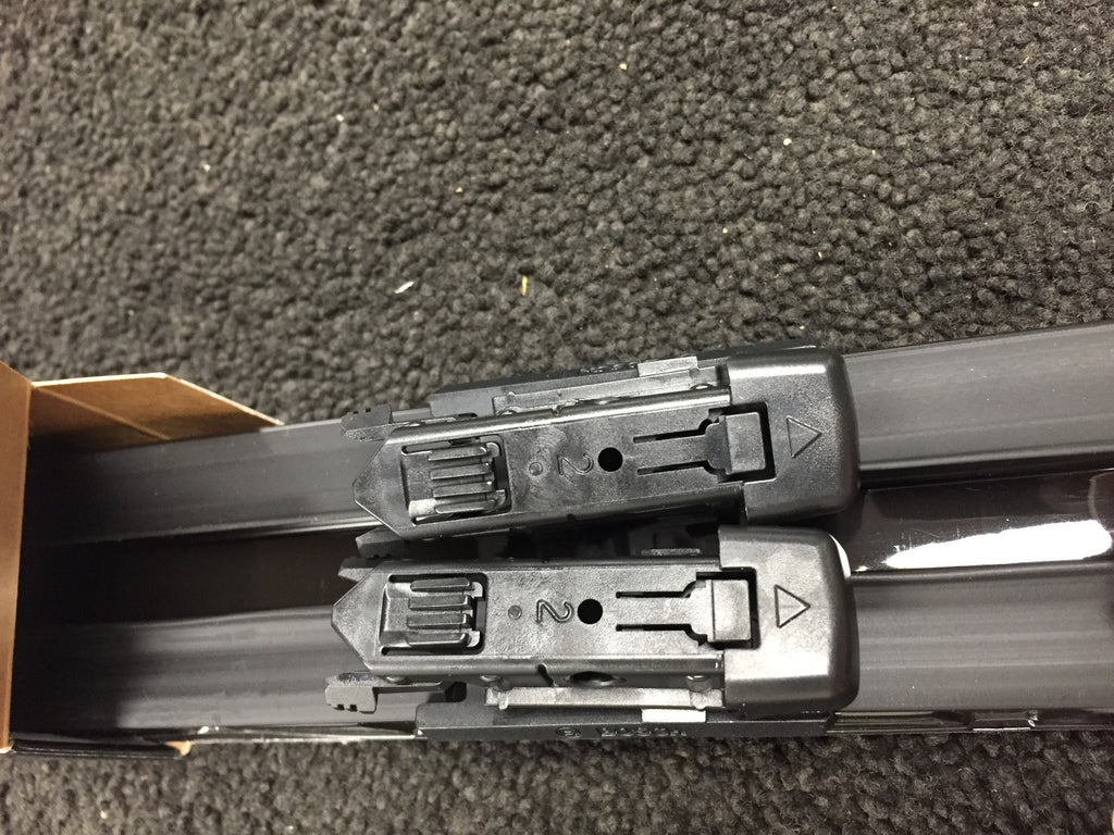 FRONT WIPER BLADES FOR CITROEN C5 VAUXHALL ZAFIRA 2005 ON FLAT BEAM BLADE BOSCH