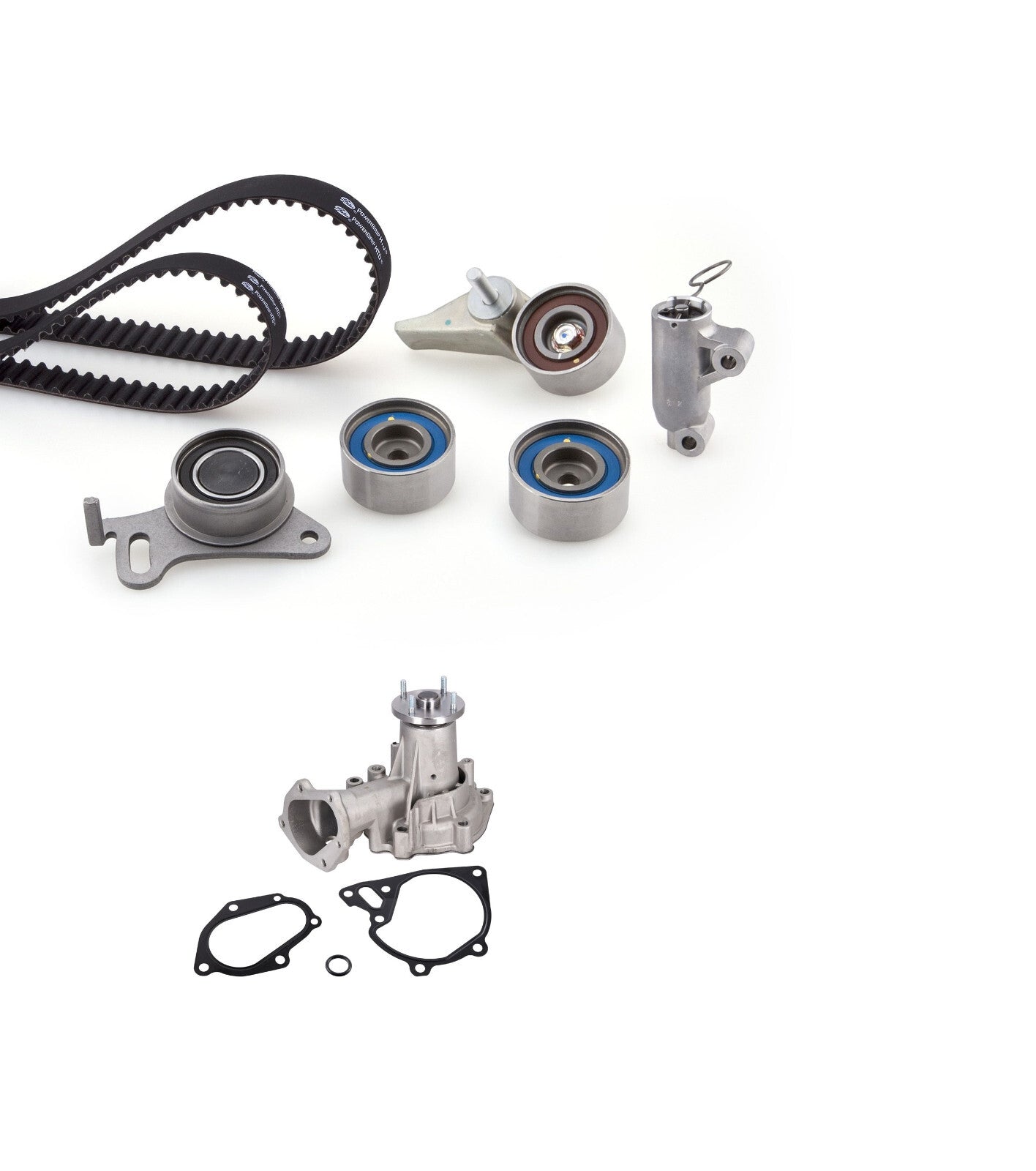 FOR MITSUBISHI L200 DI-D 4X4 ANIMAL LB DCB (MK4 (KB4))  TIMING BELT WATER PUMP