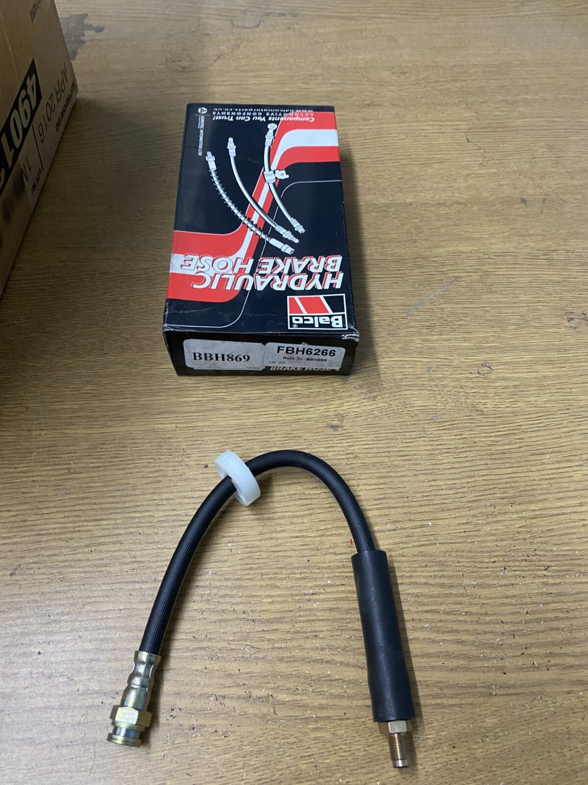 FOR PEUGEOT 309 1.9 DIESEL VAN 1986-1993 FRONT BRAKE FLEXY HOSE