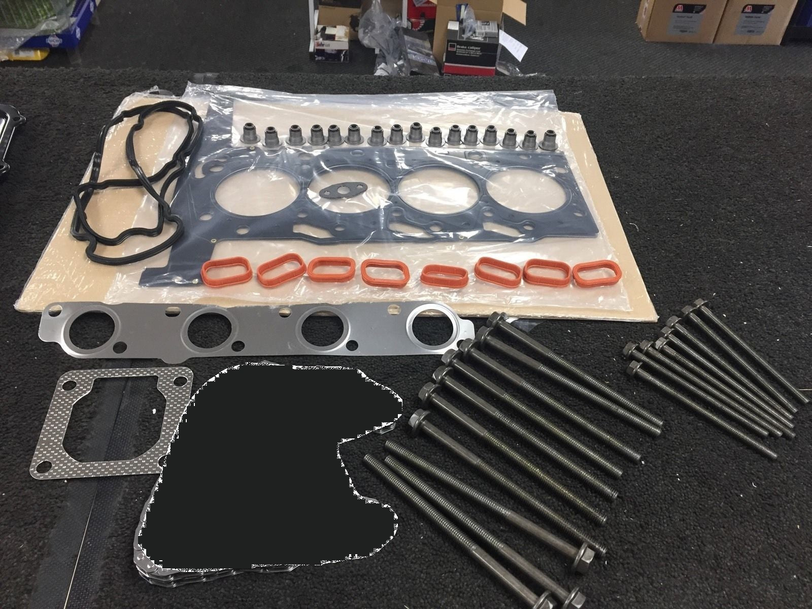 FORD TRANSIT TIPPER 2.0D 2.4TDCi HEAD GASKET MODIFIED HEAD BOLT VALVE SEALS OEM