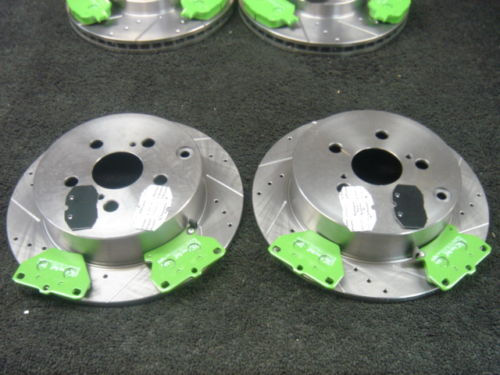 CELICA VVTI 190 IMPORT DRILLED GROOVED DISC BRAKE PAD R