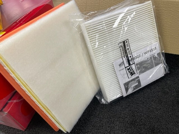FOR MITSUBISHI L200 MK5 KK2T 2.4D AIR FILTER CABIN POLLEN FILTER