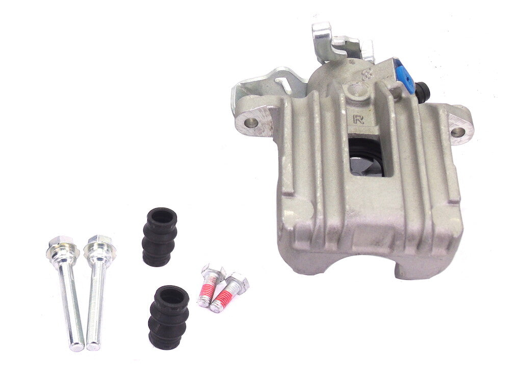 REAR BRAKE CALIPER RH + SLIDER AUDI A2 IBIZA 6L POLO 9N 16V TDI SOLID DISC 232
