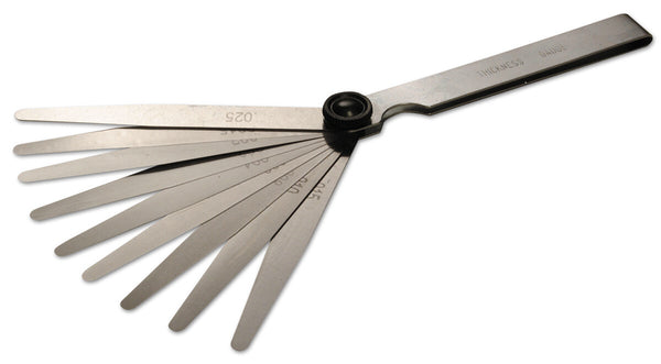1 X LASER TOOL 10 BLADE FEELER GAUGE 