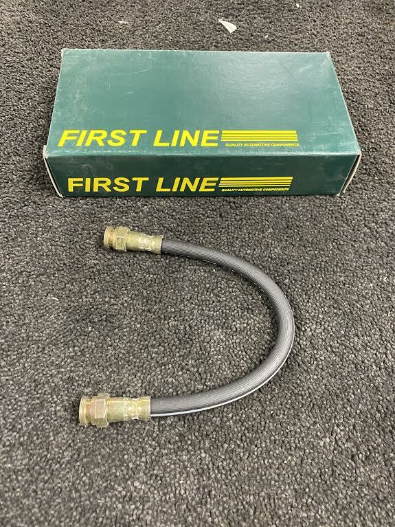 REAR BRAKE FLEXY HOSE FITS PEUGEOT 406 TURBO 3.0 V6 1999 ONWARDS