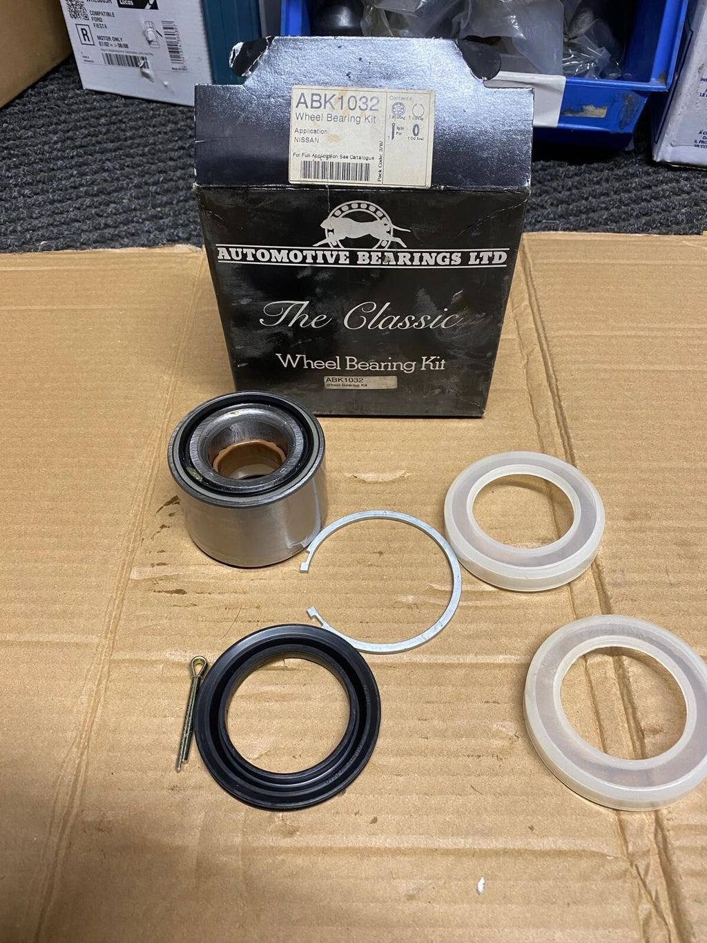 FRONT WHEEL BEARING KIT FITS NISSAN SUNNY 1.8 GTI CA18D B12