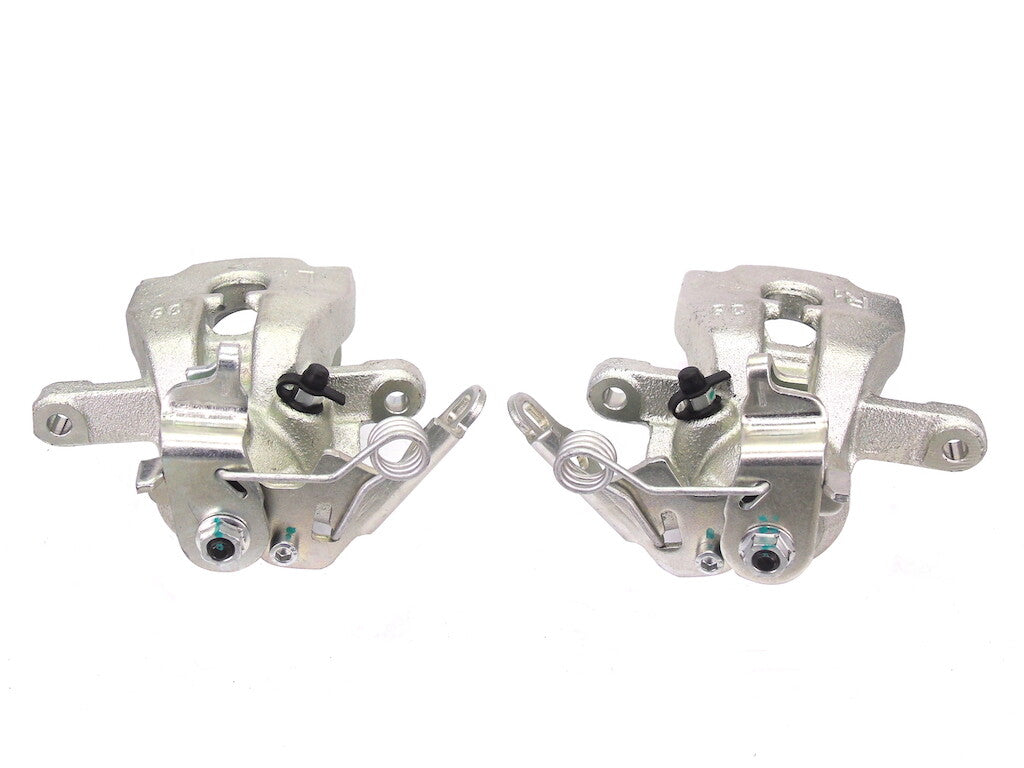 2 REAR BRAKE CALIPER +SLIDER LH RH MONDEO MK4 GALAXY KUGA S-MAX MANUAL HBRAKE