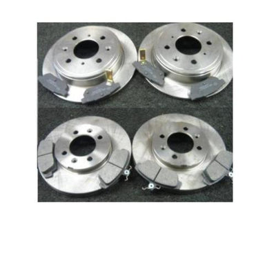 FHONDA CIVIC 1.6 MB4 D16W 1999-01 BRAKE DISC FRONT REAR BRAKE DISCS BRAKE PADS  