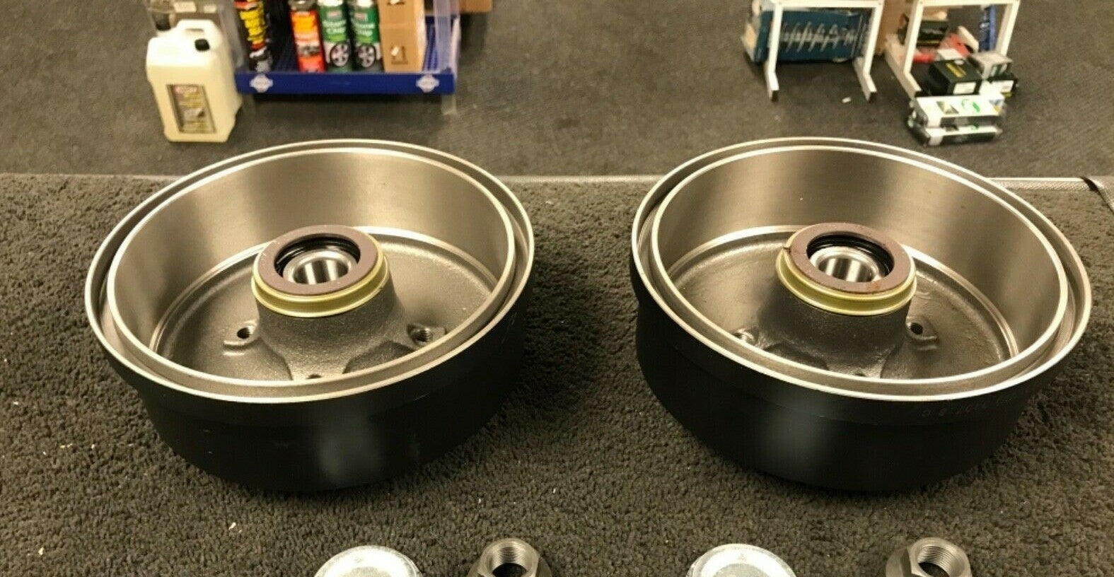 FOR C3 VT (MK2 (A51))  REAR BRAKE DRUM FITTED BREARING + ABS RING