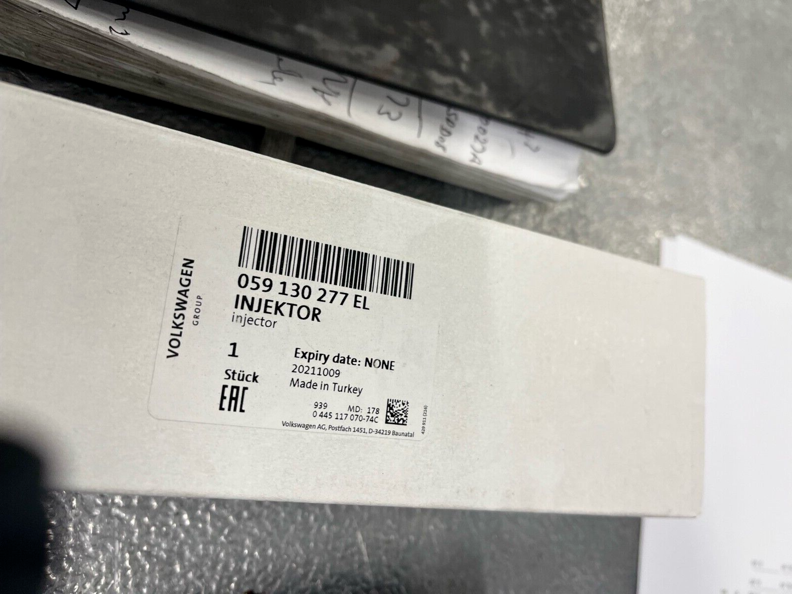 AUDI A6 S6 A7 QUATTRO SQ5 3.0BiTDi DIESEL NJECTOR 059130277EL GENUINE NEW
