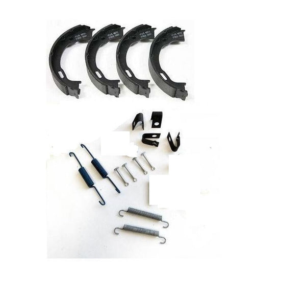 FOR JEEP GRAND CHEROKEE 4.0 REAR HAND BRAKE PARKING SHOES & FITTING KIT