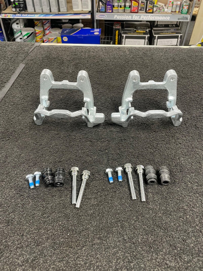 AUDI S3 GOLF MK5 R32 SKODA REAR BRAKE CALIPER CONVERSION BRACKET TO 310 X22MM