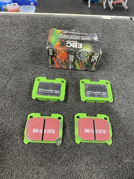 FOR TOYOTA CELICA GT4 (94-95) / SUPRA 3.0 TWIN TURBO EBC REAR BRKE PADS SET OF 4