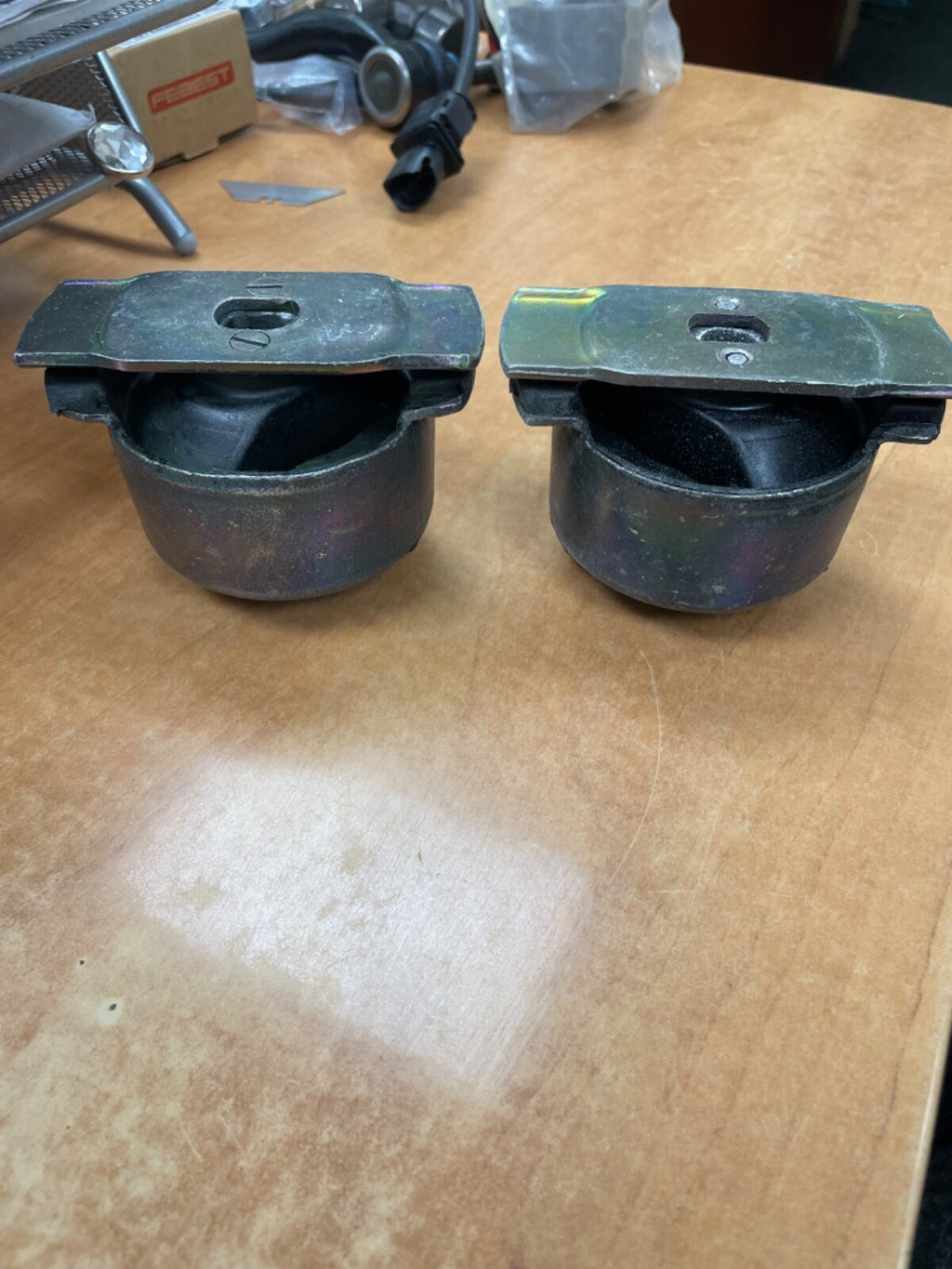 FOR RENAULT LAGUNA MK2 REAR SUSPENSION AXLE ARM MOUNTINGS BUSHES PAIR LEFT RIGHT