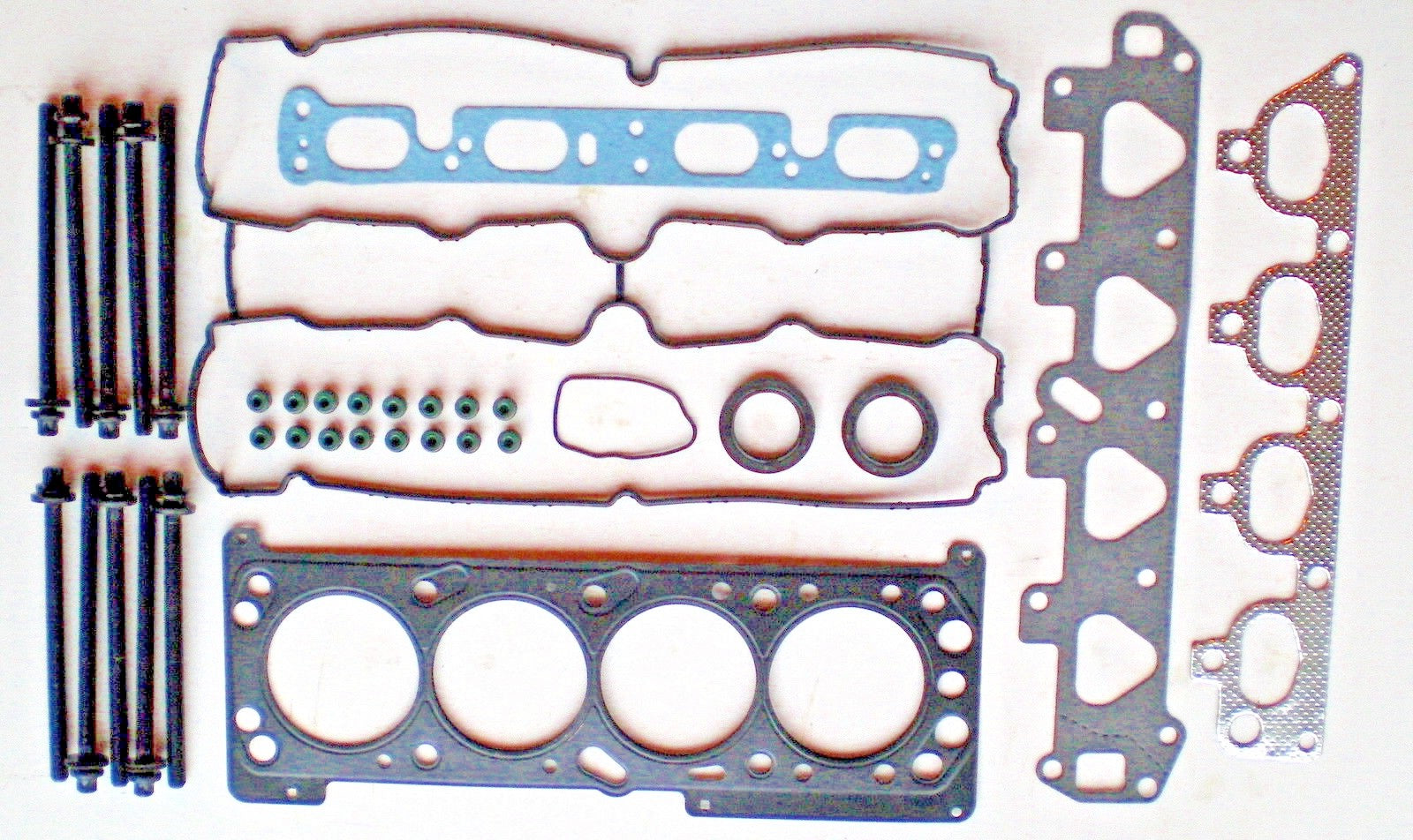 FOR VAUXHALL ASTRA MERIVA VECTRA ZAFIRA 1.6 16V Z16XE HEAD GASKET SET BOLTS