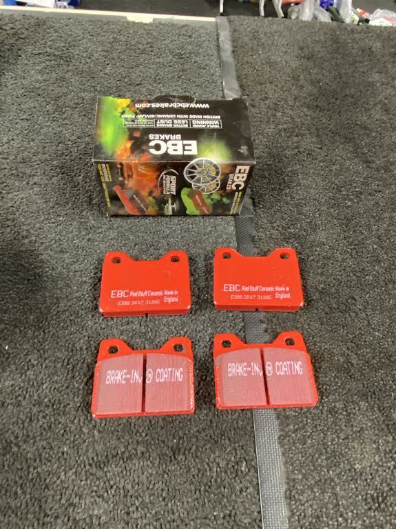 FOR FERRARI 365 GT4 BB  4.4 (72-76) LAMBORGHINI JALPA 3.5 (82-92) EBC REDSTUFF 