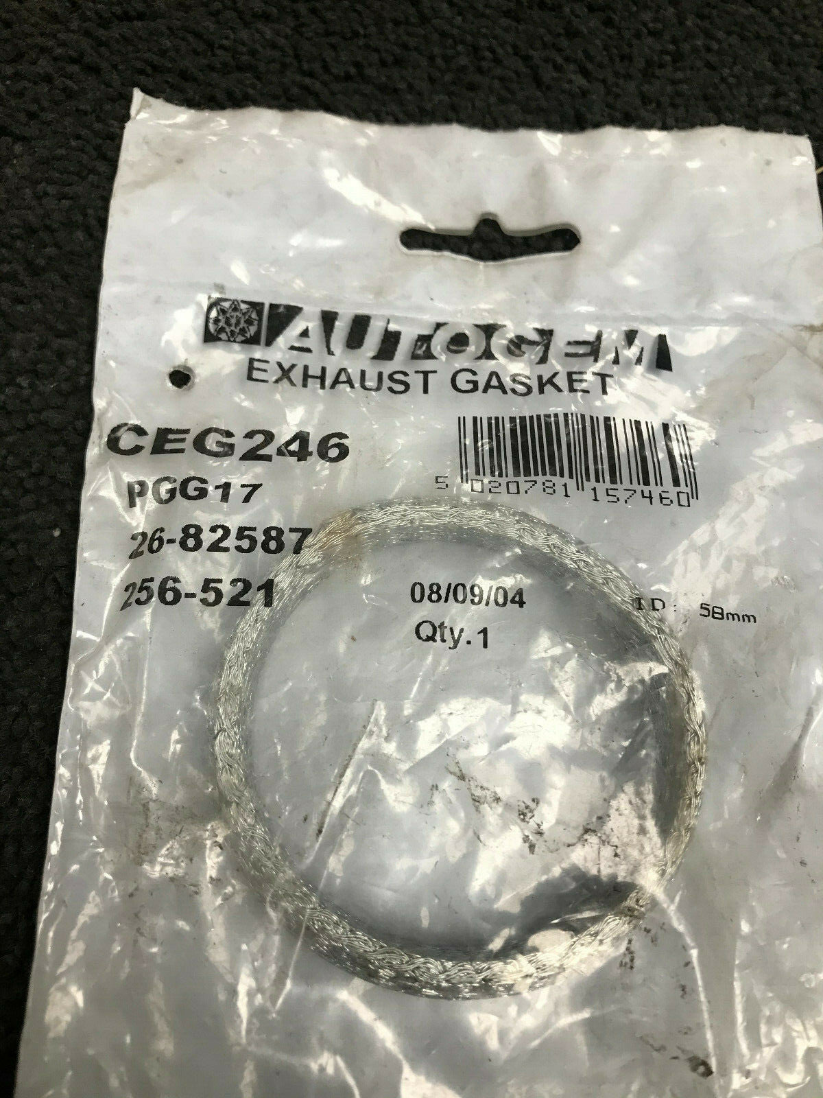 58MM EXHAUST GASKET SEAL TO FIT DUCATO XSARA XANTIA ZX DISPATCH WRANGLER TJ