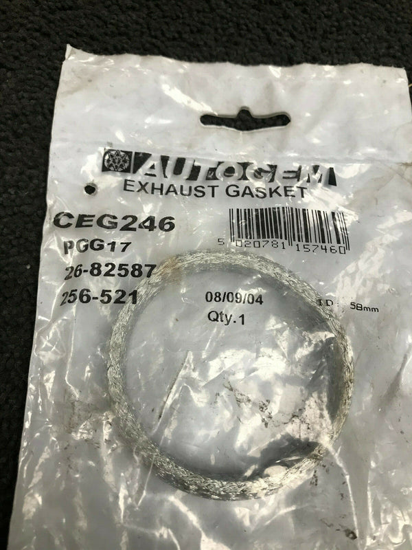 58MM EXHAUST GASKET SEAL TO FIT DUCATO XSARA XANTIA ZX DISPATCH WRANGLER TJ