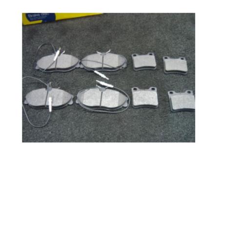 PEUGEOT 607 BRAKE PADS FRONT & REAR FULL SET NEW 