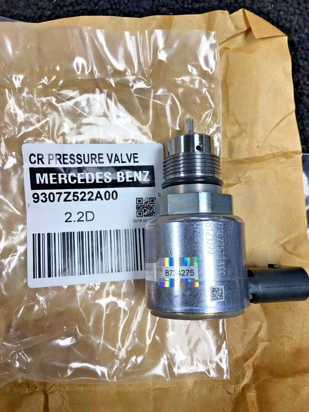 FOR MERCEDES C E CLASS W204 S204 W212 S212 W221 RAIL PRESSURE VALVE A6510700495 