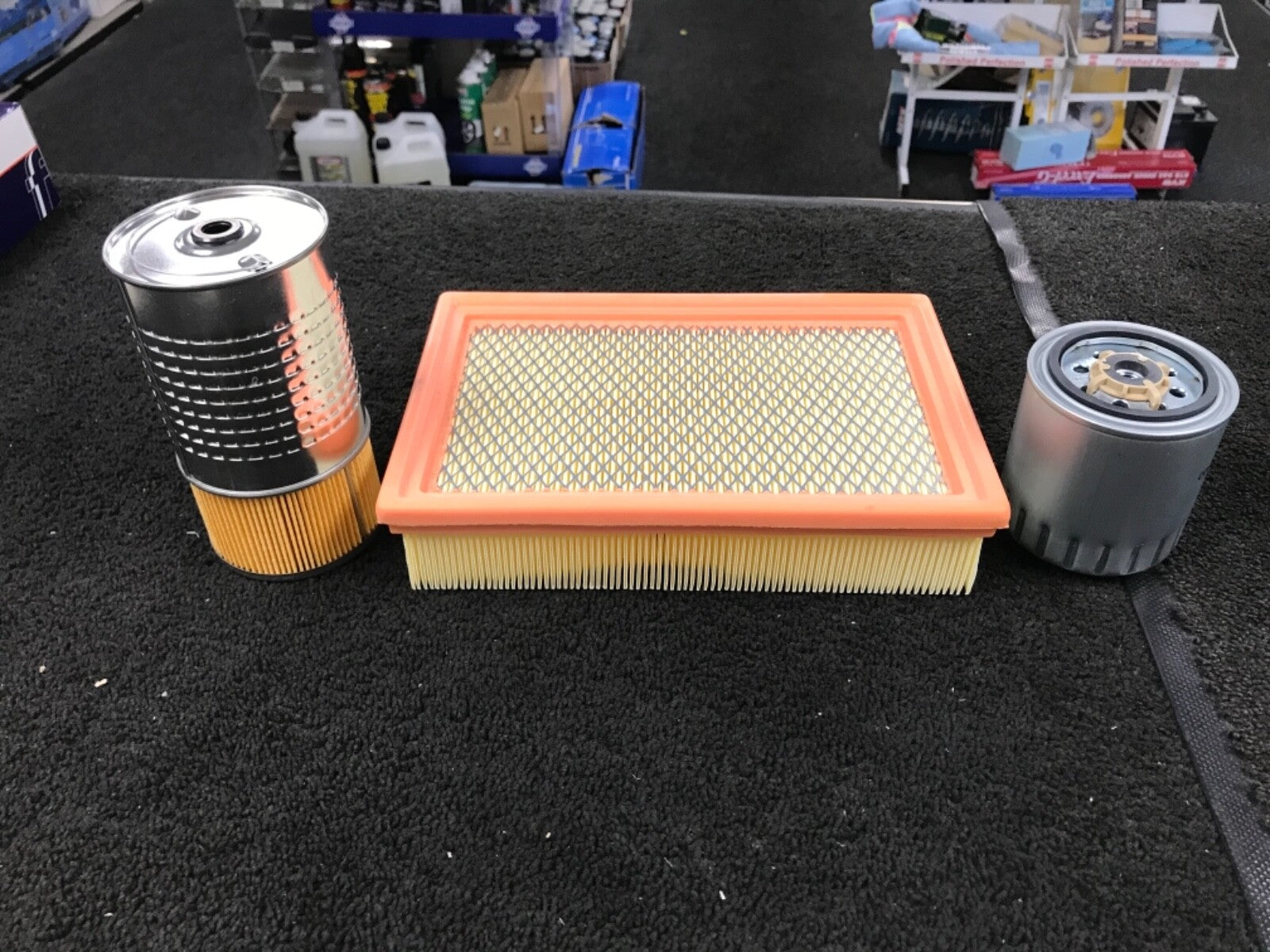 DAEWOO MUSSO KORANDO 2.9TD OIL FILTER AIR FILTER DIESEL FUEL FILTER