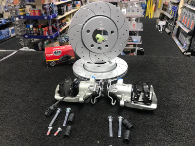 VW TRANSPORTER T5 T6 REAR BRAKE UPGRADE BRAKE DISC PADS BRAKE CALIPER