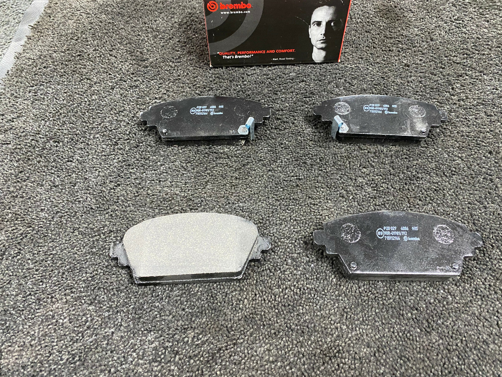 FOR ACCORD 1.8 2.0 2.3 MK6 NISSAN PRIMERA ROVER MG MGZR FRONT BRAKE PAD SET