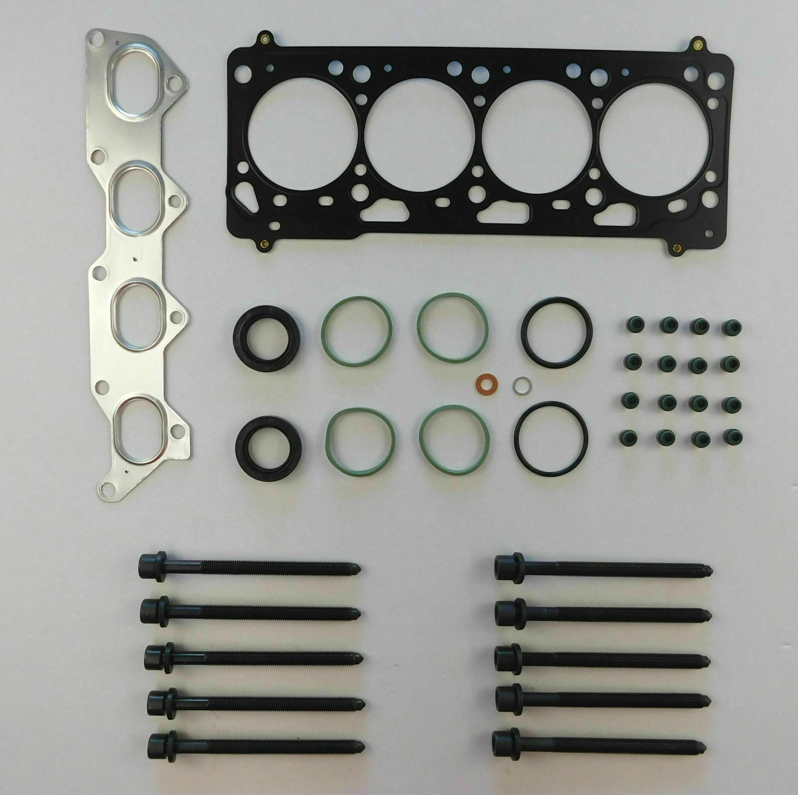 FOR VW POLO SEAT CORDOBA IBIZA 1.4 16V 100 BHP AFH 96-00 HEAD GASKET SET & BOLTS