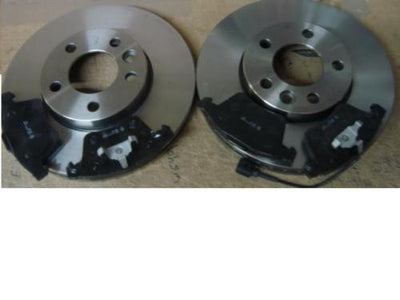 VW TRANSPORTER T5 1.9 2.5TDi BRAKE DISCS & PADS FRONT  308MM