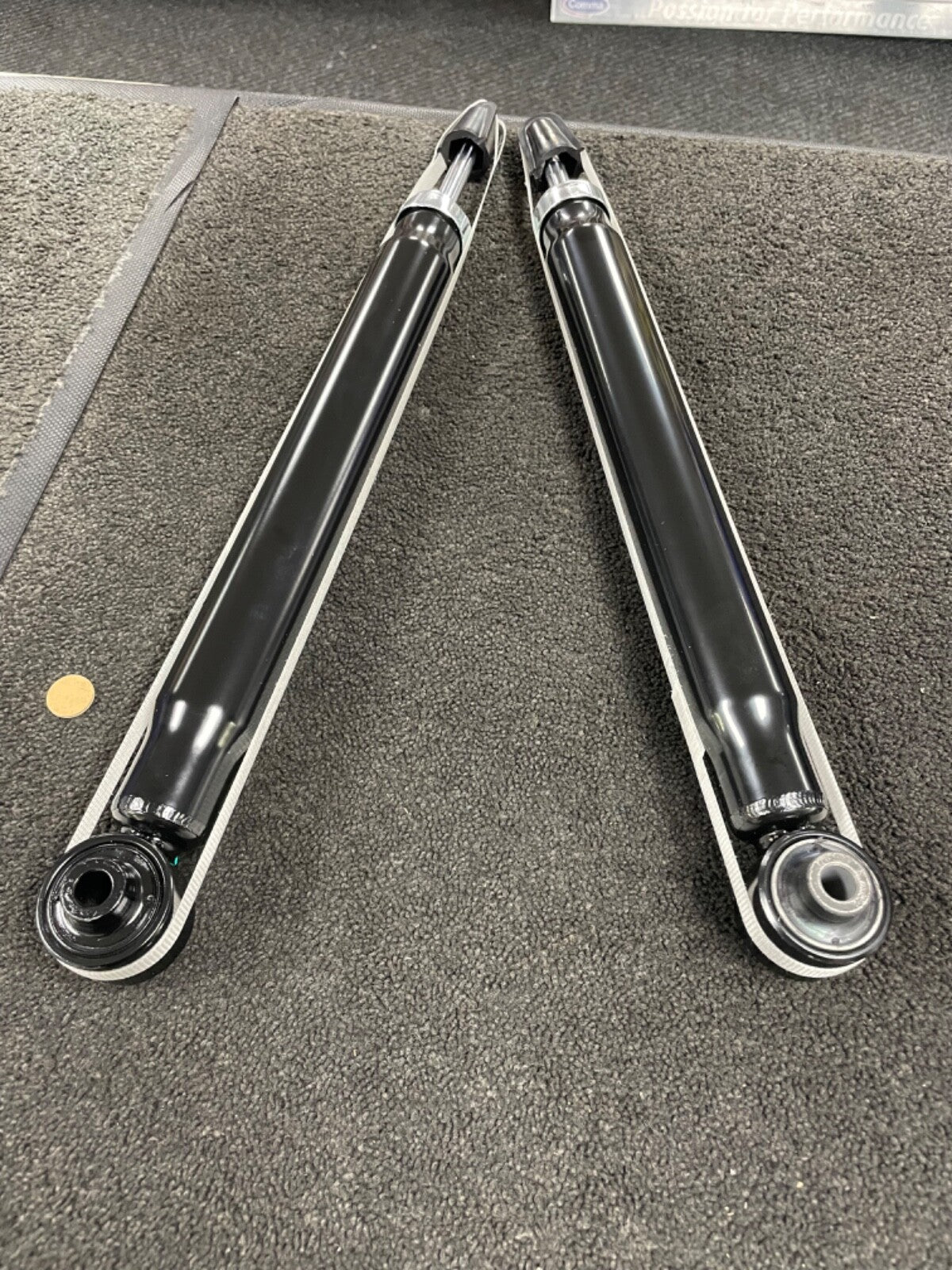 SKODA SUPERB OCTAVIA 1.4 1.6 2.0 TSi TDi 2015 ON 2 REAR SHOCK ABSORBERS NEW 
