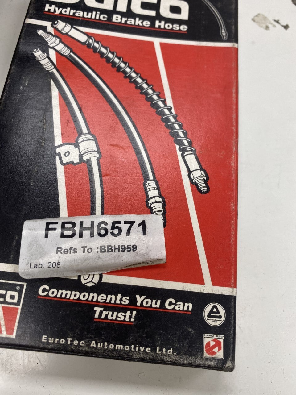 FOR MITSUBISHI L300 1.6 2.0 2.4 2.5D VAN 1987 ONWARDS FRONT BRAKE FLEXY HOSE