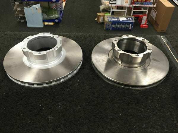 FOR MERCEDES T2 709D 711D 1986-1998 FRONT BRAKE DISC VENTED 304MM 15" WHEELS