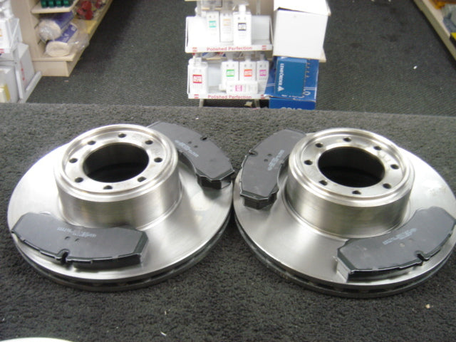 FIT IVECO DAILY 35S10 35S12 S14 S18 2006-14 REAR BRAKE DISC PAD TWIN WHEELER