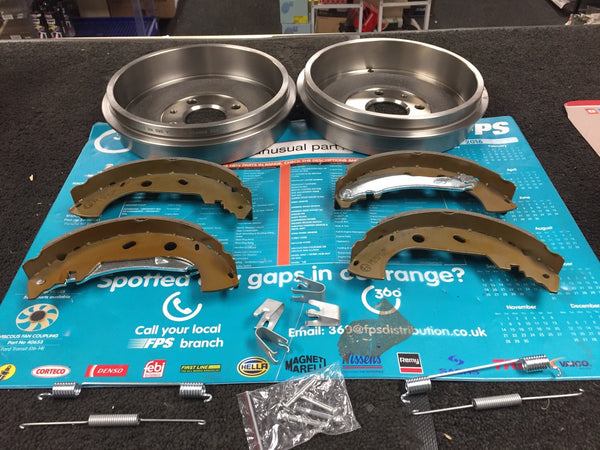  FOR MULTIPLA MAREA WEEKEND BRAKE DRUM REAR BRAKE SHOE BRAKE SHOE FITTING KIT