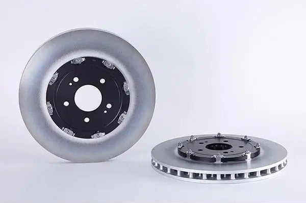 FRONT 2 PIECE FLOATING BRAKE DISCS 350MM FITS MITSUBISHI EVO X 10 FQ360 2008 ON