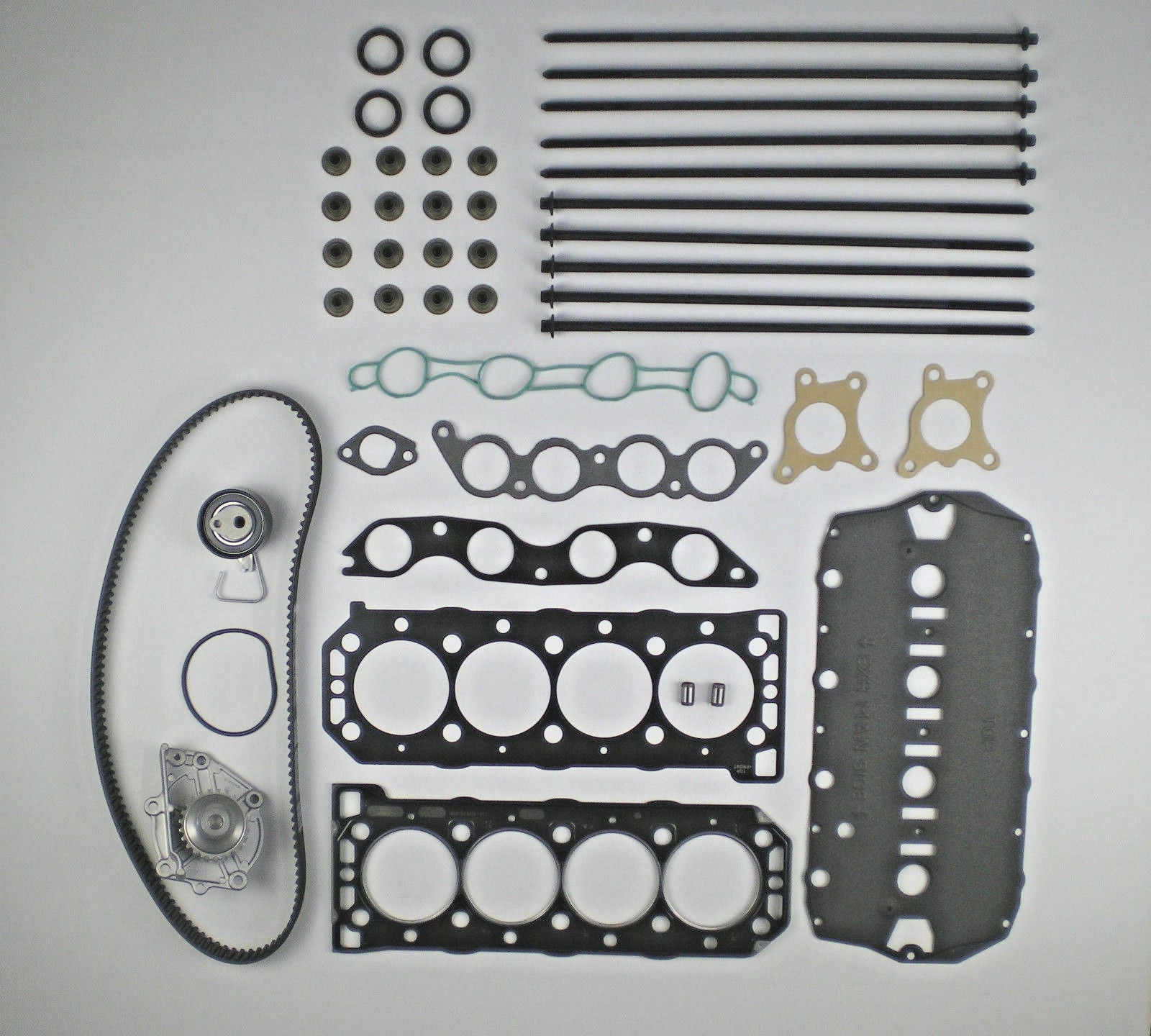 FOR MGTF MGZR MGZS MGZT MGZT-T HEAD GASKET SET BOLTS TIMING BELT KIT WATER PUMP
